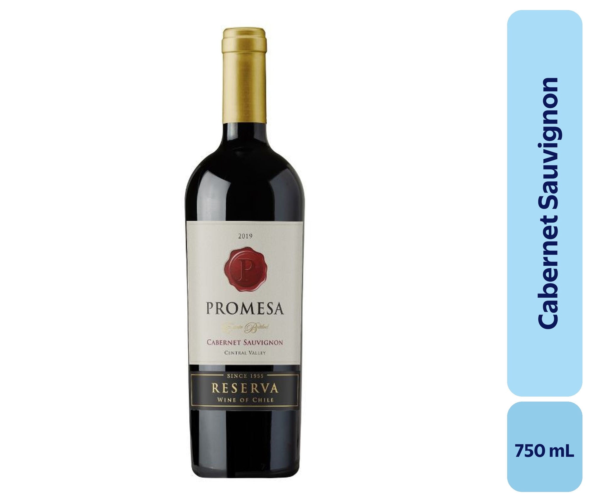 Vino Cabernet Sauvignon Botella 750 mL Sol De Chile