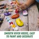 thumbnail image 2 of River Rocks para pintar PGN 40, grande, 5-10 cm, para niños, 2 of 8
