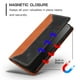 thumbnail image 4 of Funda FOXDOCK para Motorola Moto G86 Power de Cuero Premium Bicolor con Ranuras RFID, Carcasa Tipo Billetera Antigolpes y Soporte Plegable, 4 of 6