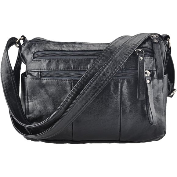Cartera Cruzada VOLGANIK ROCK de Cuero PU