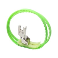 Bothyi - Prensatelas De Anillo Para Máquina De Coser, Pies De Rodillo Para Tela Recubierta De Cuero De Goma, Anillos Dobles