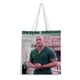 thumbnail image 1 of Dwayne Johnson Bolso de tela con estampado de lienzo para mujer, bolsa de compras reutilizable y estética, con cremallera interior, regalo para mujer,38*45cm., 1 of 6