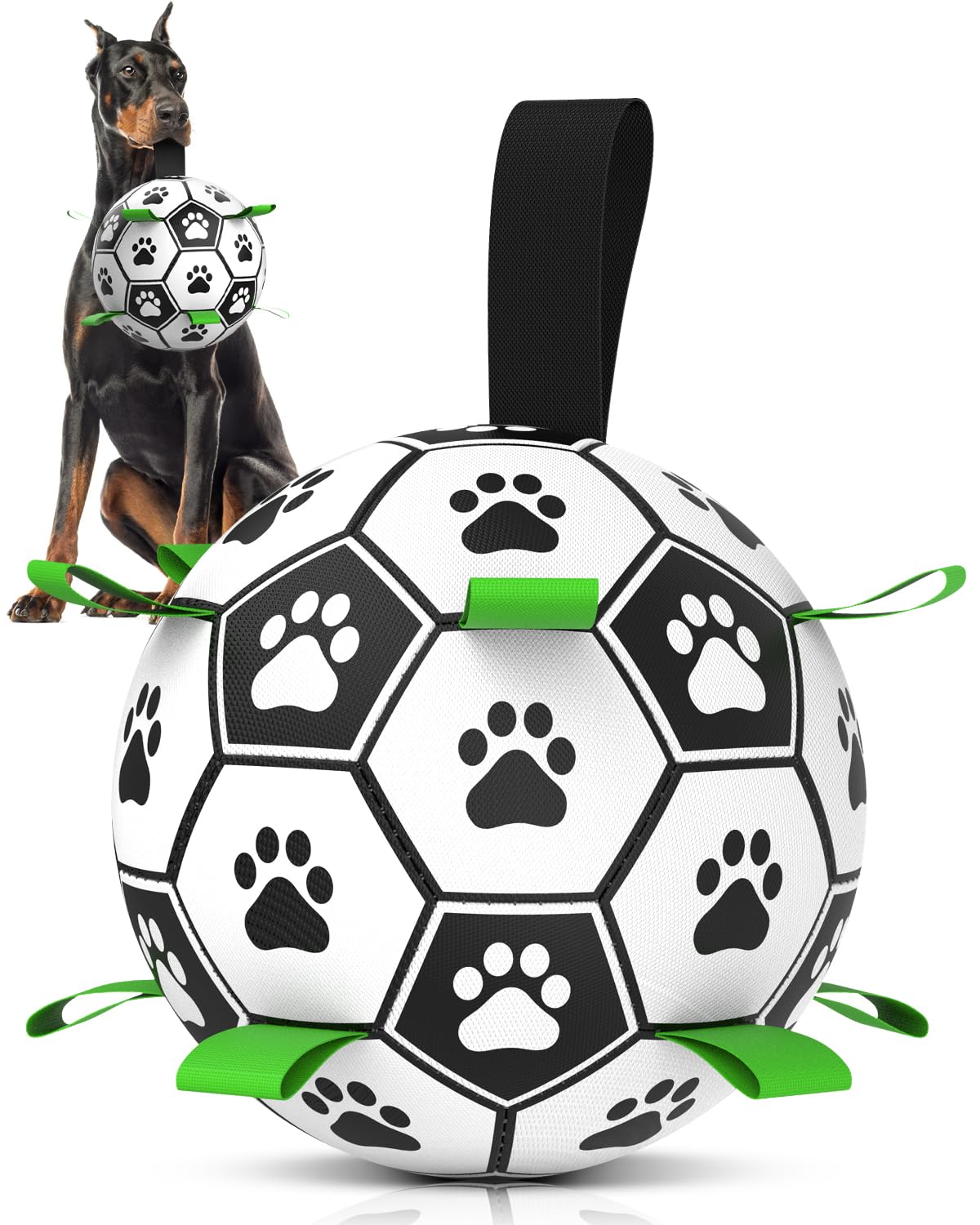 Balón De Fútbol Para Perros Qdan, Duradero, Gigantes, Para Pastoreo Al Aire Libre