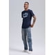 thumbnail image 4 of Polera Hombre Print Posicional Azul - ll, 4 of 4