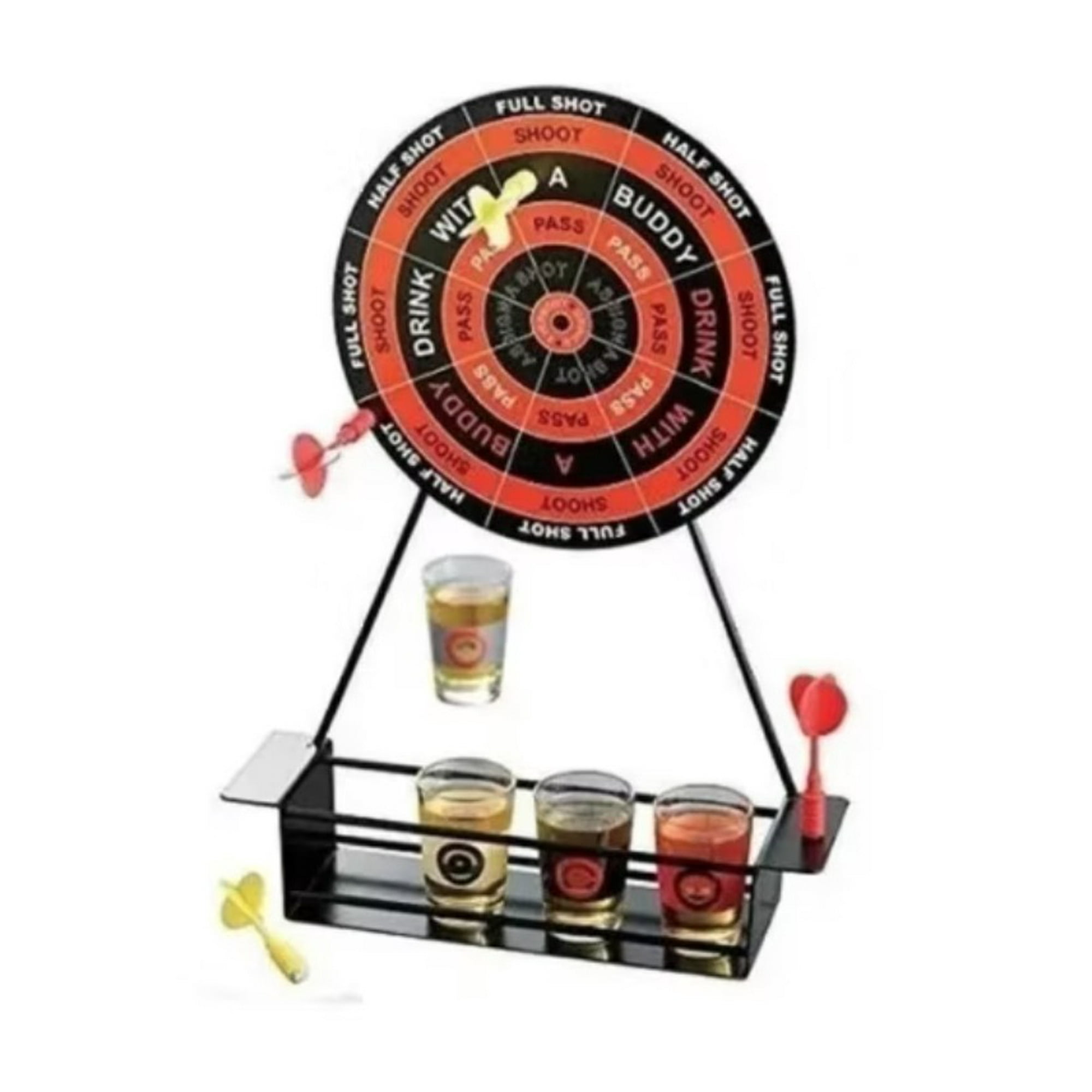Tomasstore - Dardos De Juego Familiar Shots Mini Darts Shot Set Game