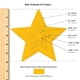 thumbnail image 4 of Cartulina dorada Star Cutouts FreshCut Crafts, 240 piezas, 4 of 7