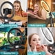thumbnail image 3 of Ring Light Sensyne de 10 pulgadas con soporte de trípode de 50 pulgadas para Phone Live, 3 of 6