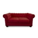 thumbnail image 1 of Sofa Florencia 2C Tela Velvet Burdeo, 1 of 4