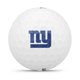 thumbnail image 2 of Pelota recreativa Wilson 2025 Duo Soft NFL, paquete de 12 unidades, color blanco, 2 of 3