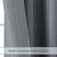 thumbnail image 4 of Cortina de Ducha Aiyufeng 183 cm Gris Repelente al Agua, 4 of 8