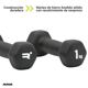 thumbnail image 3 of Set 2 Mancuernas Pesas Ejercicio Fitness Dumbbell 1kg Rava, 3 of 4