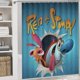 thumbnail image 5 of El show de Ren y Stimpy-theme 4-Piece Shower Curtain Set with Rugs, Waterproof Bathroom Decor Set Includes Bath Mat, U-Shaped Rug, Toilet Lid Cover and Curtain with Hooks, 5 of 6