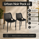thumbnail image 5 of Pack de 2 Sillas Urban Noir Negras de Alta Calidad para Comedor, Terraza, Cafetería o Restaurant, 5 of 8