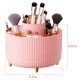 thumbnail image 4 of Soporte organizador para brochas de maquillaje Fanado Rotate 360°, color rosa, 4 of 8