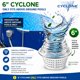 thumbnail image 2 of Accesorio para Piscina The Skimmie Cyclone 6" para Piscinas Elevadas, 2 of 9