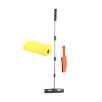 Magideal - Removedor De Pelo Para Mascotas, Depilación De Mascotas, Mango Telescópico, Accesorios Para Cachorros Y Gatitos, Duradero, Reutilizable, Para Perros Y Con Handbrush Toalla