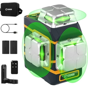 Nivel Láser Cigman Cm-801 Autonivelante 3X360° 3D Verde