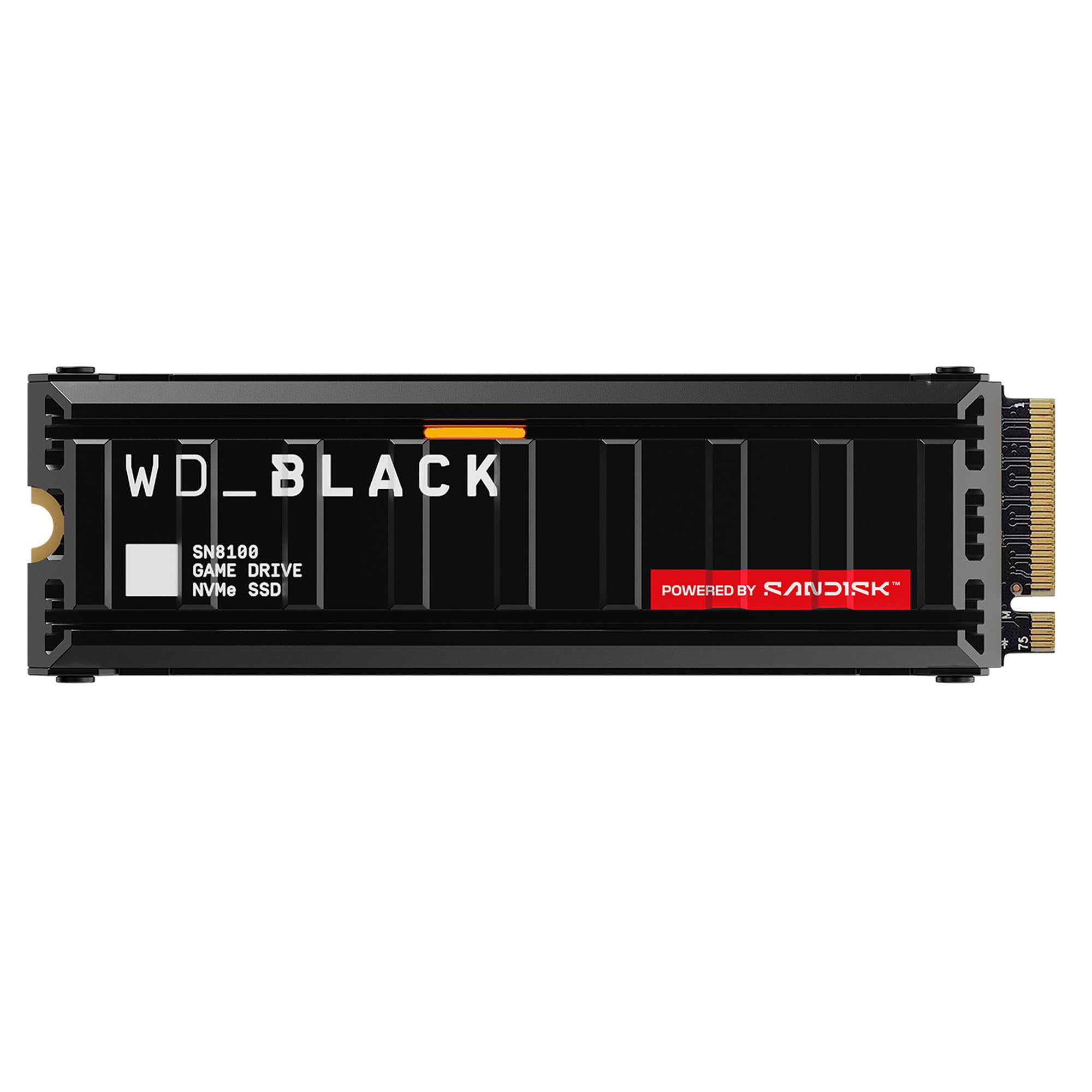 Sandisk - Ssd Wd_black Sn8100 Nvme De 2 Tb Con Disipador Pcie 5.0x4 M.2