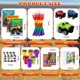 thumbnail image 3 of Set de regalos de fiesta BenLouis Monster Truck, 84 piezas, para niños, 3 of 7