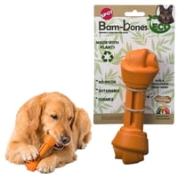 Juguete Masticable Para Perros Spot Bam-Bones Eco Con Mantequilla De Cacahuete Anudada