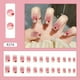 thumbnail image 1 of Uñas postizas europeas, uñas postizas con acabado UV, brillantes, cobertura total, uñas postizas artificiales, uñas para mujer, 1 of 5