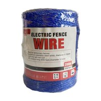 Magideal - Valla Eléctrica Polywire, Práctica Cerca Electrónica, Alambre De Alta Conductividad Eléctrica, 200M, Granja Para Animales, Ganado, Caballos, Ovejas , 35 Mm