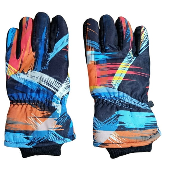 Guantes Térmicos Invierno Para La Nieve, Unisex, Talla L multicolor_1