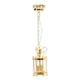 thumbnail image 4 of 1/12 Casa De Muñecas LED Mini Candelabro Luz De Techo Para Decoración De Cocina Oro, 4 of 5