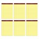 thumbnail image 1 of Legal Pads Tops Docket Gold, 8.5 x 11 pulgadas, 50 hojas, paquete de 6, 1 of 6
