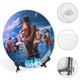 thumbnail image 4 of La era de hielo Plato decorativo de porcelana fina (bone china), plato decorativo de cerámica para hogar, oficina, soporte de pared, platos decorativos para dormitorio - 6 pulgadas (15 cm), 4 of 6