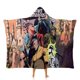 thumbnail image 1 of Comandos Criaturas Manta Capa con Capucha Anti-Bolitas, Manta de Lana Ártica Suave, Manta Portátil de Felpa Ligera y Lujosa, Poncho para Siesta en Casa y Oficina, 100*130cm, 1 of 6