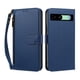 thumbnail image 1 of Funda Tipo Billetera para Google Pixel 8A con Soporte y Bolsillo con Cierre Azul profundo, 1 of 1