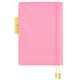 thumbnail image 2 of Funda para agenda ほぼ日 A5 rosa algodón de azúcar de poliéster, 2 of 8