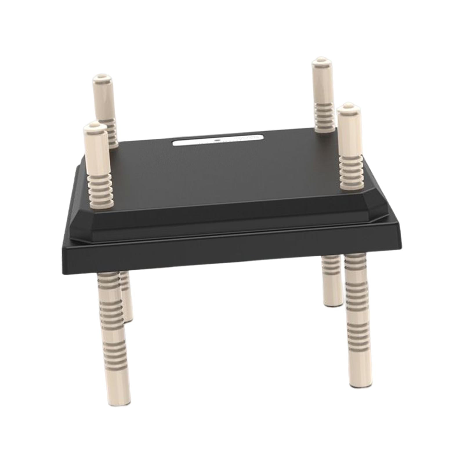 Calentador Eléctrico Para Jaula De Pollos, Calentador Para Aves De Corral, Placa Calefactora Para Mantenerse Caliente, Color Negro, 30,7x30,7 Cm