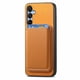 thumbnail image 2 of Funda de Cuero Magnética con Tarjetero para Samsung Galaxy A15 Cubierta Delgada Amarillo, 2 of 5