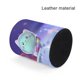 thumbnail image 4 of Dj Catnip-theme Cylinder Pen Holder Pencil Organizer with Flannel Lining PVC Leather Material Cardboard Base for study work 10*8CM, 4 of 6