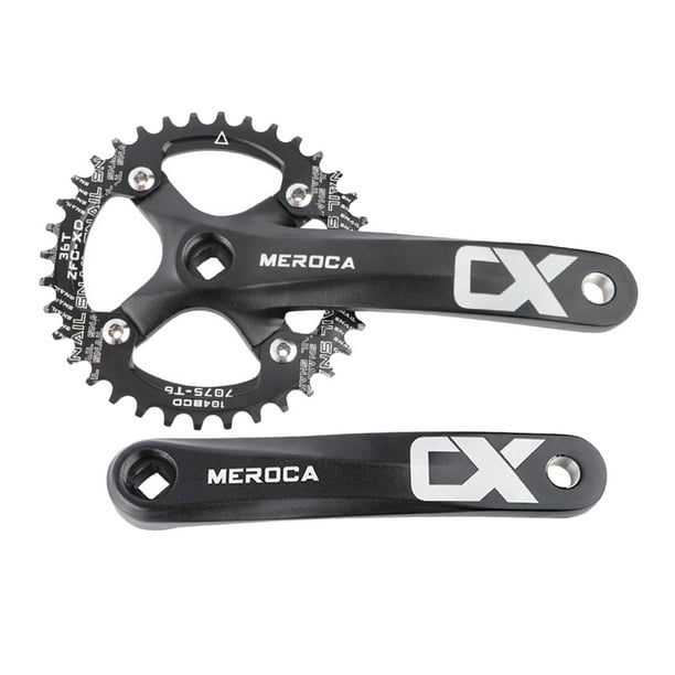 Biela Izquierda De Aleación De Aluminio Para Bicicleta De Montaña | 170 Mm | Reemplazo Resistente A La Corrosión