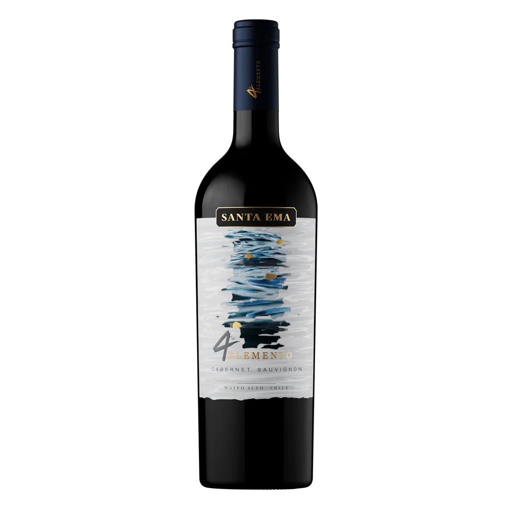 Santa Ema - Vino Cuarto Elemento Cabernet Sauvignon 14G 750Cc