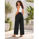 thumbnail image 3 of Pantalón Palazzo Mujer Cintura Elasticada Con Lazo Siena Negro, 3 of 6