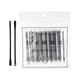 thumbnail image 2 of Bastoncillos De Algodón De Doble Punta, Bastoncillos De Algodón De Limpieza De Belleza Para Viajes De SPA, Salón Negro, 50 Uds., 2 of 3