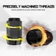 thumbnail image 5 of Tuercas FLYCLE 1/2-20, 35 mm, 19 mm, hexagonales, negras para Bronco Mustang, 5 of 7
