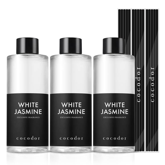Difusor de Varillas Cocod'or 200 ml Pack de 3 – Jazmín Blanco