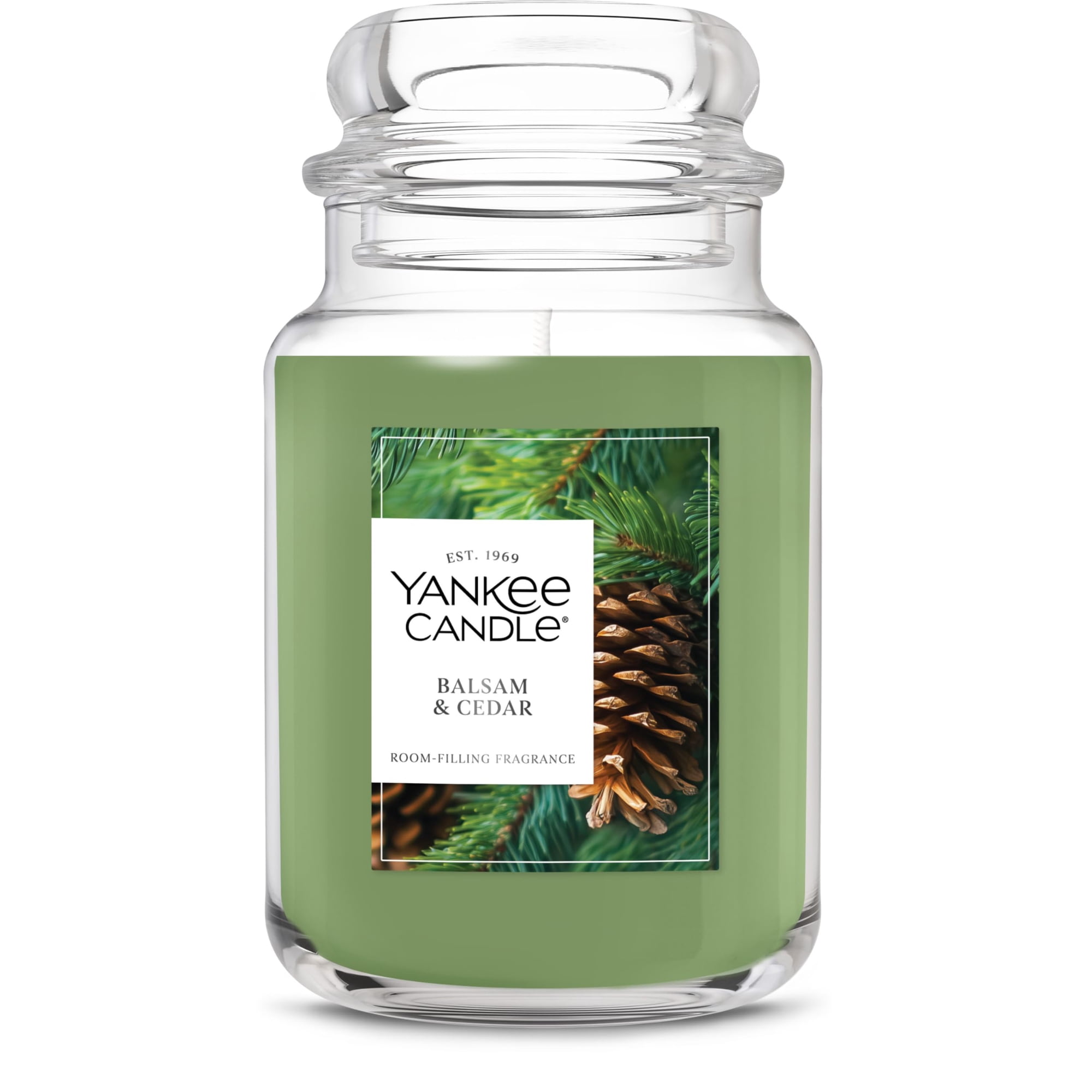 Bálsamo Y Cedro De Candle Yankee Candle, 624 Ml, 150 Horas De Combustión
