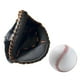 thumbnail image 4 of Guantes De Receptor De Béisbol PU Con Pelota De Béisbol Teeball Guante Hombres Mujeres Unisex Negro Marrón, 4 of 5