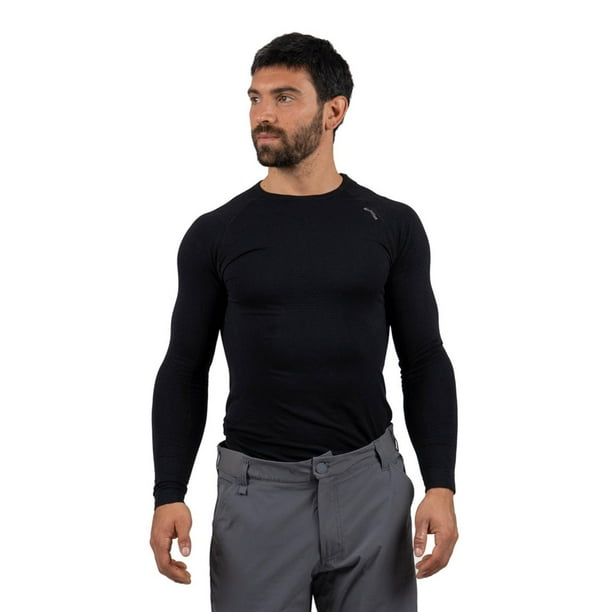 Primera Capa Térmica Hombre Dugla Stay Warm Top Lhotse negro M
