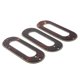 thumbnail image 5 of Anillo de montaje del bastidor de recogida de bobina simple de 3 piezas para partes de guitarra st rojo, 5 of 5
