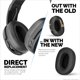 thumbnail image 4 of Almohadillas para auriculares BRAINWAVZ Crusher Evo/Hesh ANC negras, 4 of 9