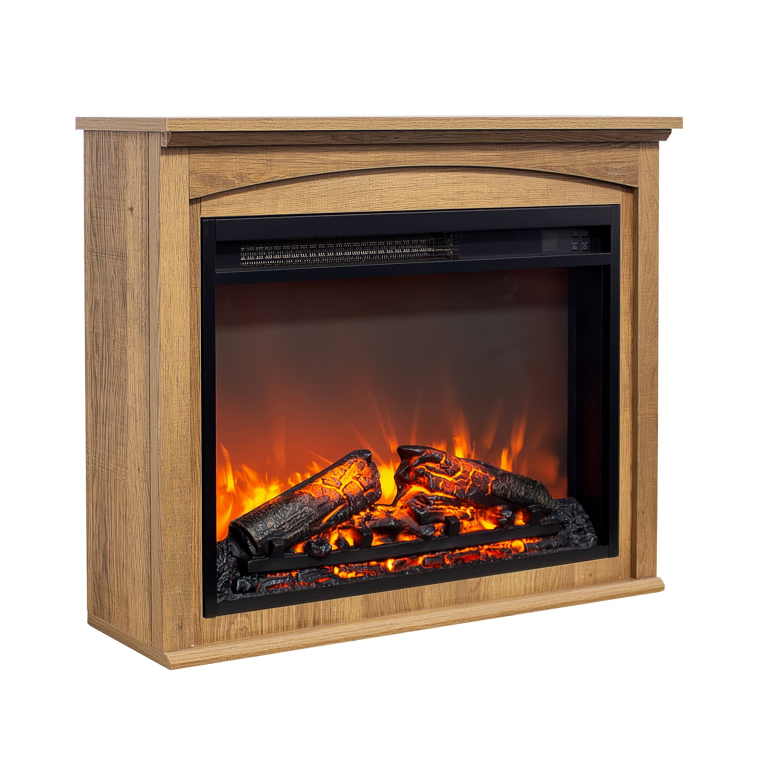 M&ms - 28 Inch Tv Media Entertainment Center With Electric Fireplace