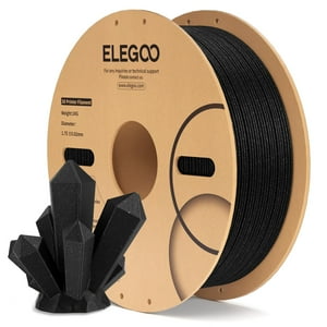 Filamento Para Impresora 3D Elegoo Pla Sparkle Black, 1,75 Mm, 1 Kg