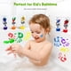 thumbnail image 4 of Set de pintura para dedos Jar Melo Safe para niños pequeños, 10 colores, 62 ml, 4 of 6